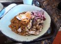 Florida-Day-11-067-Disneys-Animal-Kingdom-Satuli-Canteen-Combination-Bowl-Beef-and-Chicken