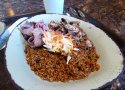 Florida-Day-11-069-Disneys-Animal-Kingdom-Satuli-Canteen-Combination-Bowl-Beef-and-Chicken