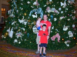 Florida Day 09 - 236 Christmas Tree at Disneys Grand Floridian Photopass